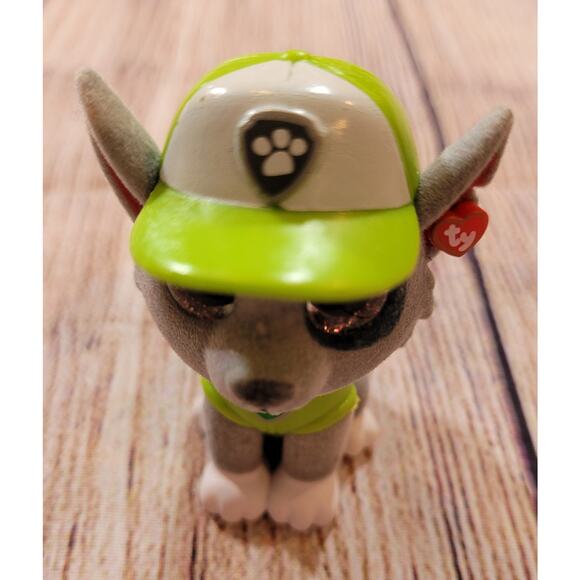 Ty Mini Boos Paw Patrol Rocky Figurine - Picture 3 of 5